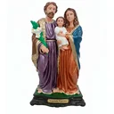 Ver imagem 1 de Imagem da Sagrada Família de Borracha Inquebrável - 20 cm