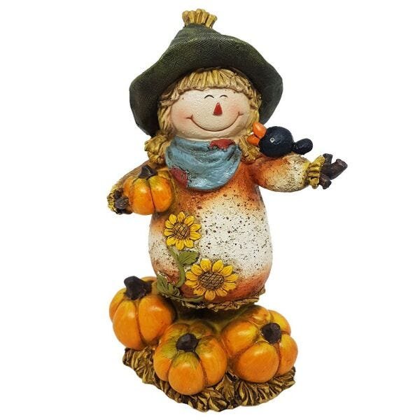 Boneco decoração espantalho halloween - 1