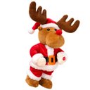Ver imagem 1 de Rena Natalina Dançarina Enfeite Musica Papai Noel Decoraçao Sala Casa Quarto Mesa Estante Vitrine Lo