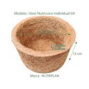 Ver imagem 3 de VASO XAXIM NUTRICOCO FIBRA NATURAL ORQUIDEA Nº04 - 12 UND
