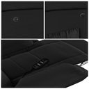 Ver imagem 6 de Poltrona do Papai Reclinável Sala de Cinema Barcelona Power Elétrica Massagem Usb Pu Preto G23 Encan