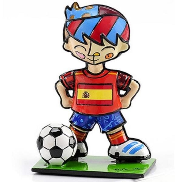 Mini Escultura Espanha - Romero Britto - 2