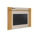 Ver mais imagens de Painel Quarto P/ Tv até 60 Pol Tulum Extensivel C/ 1 Prateleira 160 ou 180x150cm Nature/off White