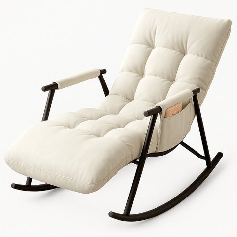 Poltrona de Balanço Lazy:off White