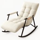 Ver imagem 1 de Poltrona de Balanço Lazy:off White