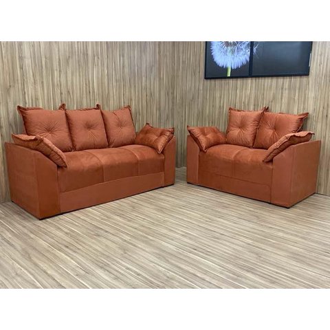 Sofá 2 e 3 Lugares Terracota 604 Paris