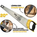 Ver imagem 2 de Serrote Profissional Lâmina de Aço Manganês Cabo Plástico 20" Fertak