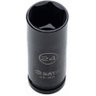 JOGO DE SOQUETE DE IMPACTO LONGO SATA 10MM A 24MM C/13PCS - 5