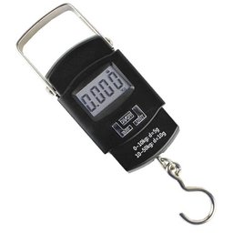 Balança Digital Portátil com Gancho para Pesca e Mala 50kg - 1