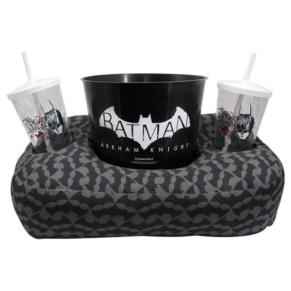Almofada Porta Pipoca e Refrigerante Batman Arkham Knight - 1