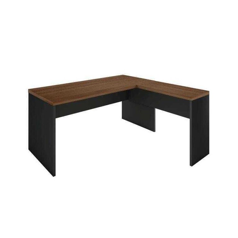 Conjunto de Escritório em L 1,50 x 1,50 40mm - Linha Essencial Stock Móveis
