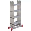 Ver imagem 5 de Escada de Alumínio Articulada 16 Degraus 4,23 Metros com 13 Posições Eve1015 Evald