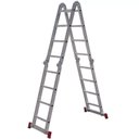 Ver imagem 2 de Escada de Alumínio Articulada 16 Degraus 4,23 Metros com 13 Posições Eve1015 Evald
