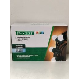 Cordão/festão Luminoso Varal de Luzes 6500k, 10m Emborrachado Bivolt - Taschibra - 3