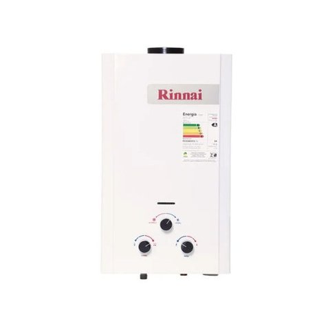 Aquecedor a gás Rinnai M11 - Vazão 11 Litros - Gás GN