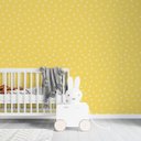 Ver imagem 3 de Papel de Parede Adesivo Corações Amarelos Minimalista 2,80m