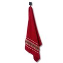 Ver imagem 3 de Jogo de Toalha 4 Peças - Banhão - Fio Penteado - New Milão - 100% Algodão - Mafratex Cor: Vermelho /