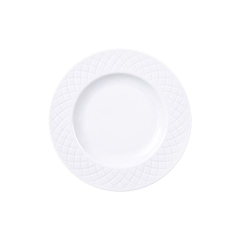 Kit Jogo 8 Pratos Sobremesa Ingrid em Porcelana Hs 21 Cm - Tramontina