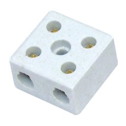 Conector de Porcelana Tripolar 10Mm C/2 Un Foxlux - 2