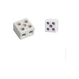 Conector de Porcelana Tripolar 10Mm C/2 Un Foxlux - 4