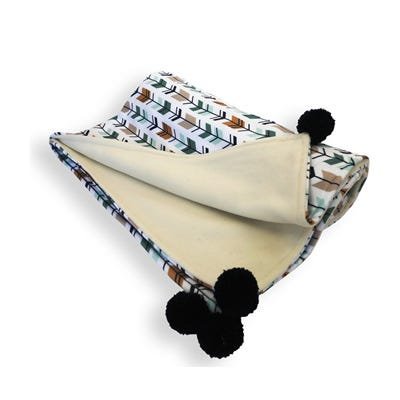 Manta Soft Dupla Face Selva - Coração de Mãe - 1