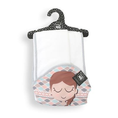 Toalha de Banho com Capuz Rose Gold - Coração de Mãe - 1