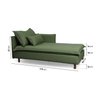Sofá Modular 2 Lugares com Chaise e Pé Madeira Sôma CabeCasa MadeiraOriginals - 6