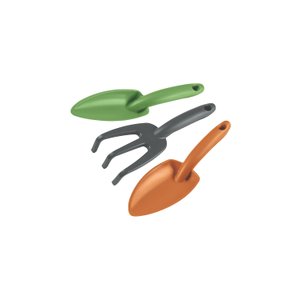 Conjunto para Jardim Tramontina Plástico com 2 Pás e 1 Ancinho