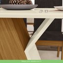 Ver imagem 5 de Mesa de Jantar com Tampo em MDF 120cm Kesha Casa 812