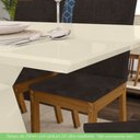 Ver imagem 4 de Mesa de Jantar com Tampo em MDF 120cm Kesha Casa 812