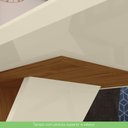 Ver imagem 6 de Mesa de Jantar com Tampo em MDF 120cm Kesha Casa 812