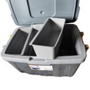 Ver imagem 4 de Caixa Térmica 54 Litros com Rodinha e Divisorias Camping, Pesca, Cooler