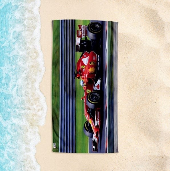 Toalha de Praia Yuzo 70x140cm Formula 1 - 1