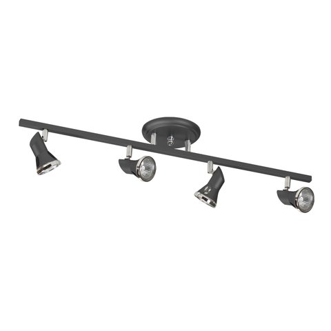 Spot De Sobrepor Para 4 Lâmpadas Gu10 Cor Spt 5704 Preta