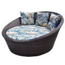 Ver imagem 1 de Sofá Poltrona Chaise Redonda para Varanda Jardim Área Externa
