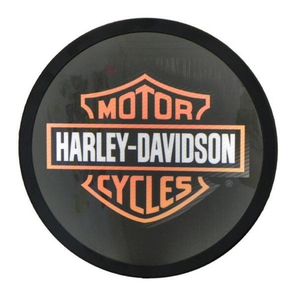Quadro redondo Harley Davidson luminoso - 1
