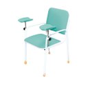 Ver imagem 2 de Cadeira para Coleta de Sangue Reforçada Standard com Braço Lateral Verde Bebê