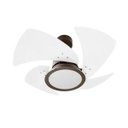 Ver imagem 1 de Ventilador de Teto Venti-Delta Tornado LED com 4 Pás Branco / Marrom 127V