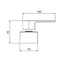 Ver imagem 5 de Acabamento para Registro Lorenzetti Lorenlike 4906 Preto
