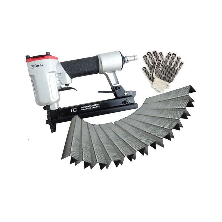 Grampeador Pneumático Para Grampos 10 A 22 Mm Mtx