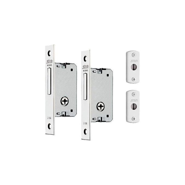 Fechadura Auxiliar Tetra 1003 Par Stam 38mm