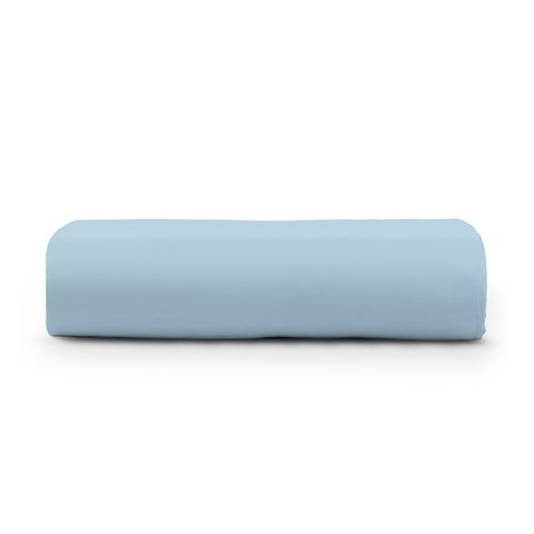 Lençol Queen Cintilante Percal 180 Fios 100% Algodão sem Elástico - Azul