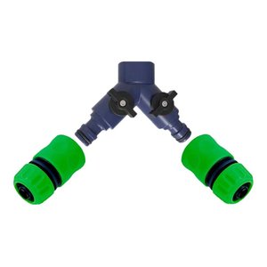 Derivação Y Abre / Fecha com Engate Rápido para 1/2