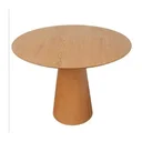 Ver imagem 1 de Mesa de Jantar Cone 110cm Base Madeira Freijó Tampo Freijó