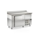 Ver imagem 1 de Balcão Refrigerado de Encosto Inox Ar Forçado 1,50m Gbfe150 sem Cuba 220v - Gelopar