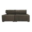 Ver imagem 6 de Sofá de Canto Retrátil e Reclinável com Molas Cama Inbox Austin 2,30M x 2,30M Suede Velusoft