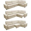 Ver imagem 7 de Sofá de Canto Retrátil e Reclinável com Molas Cama Inbox Austin 3,45x2,44 ou 2,44x3,45 Suede