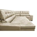 Ver imagem 4 de Sofá de Canto Retrátil e Reclinável com Molas Cama Inbox Austin 3,45x2,44 ou 2,44x3,45 Suede
