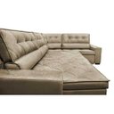 Ver imagem 4 de Sofá de Canto Retrátil e Reclinável com Molas Cama Inbox Austin 3,45x2,44 ou 2,44x3,45 Suede