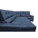 Ver imagem 4 de Sofá de Canto Retrátil e Reclinável com Molas Cama Inbox Austin 3,65x2,54 ou 2,54x3,65 Suede